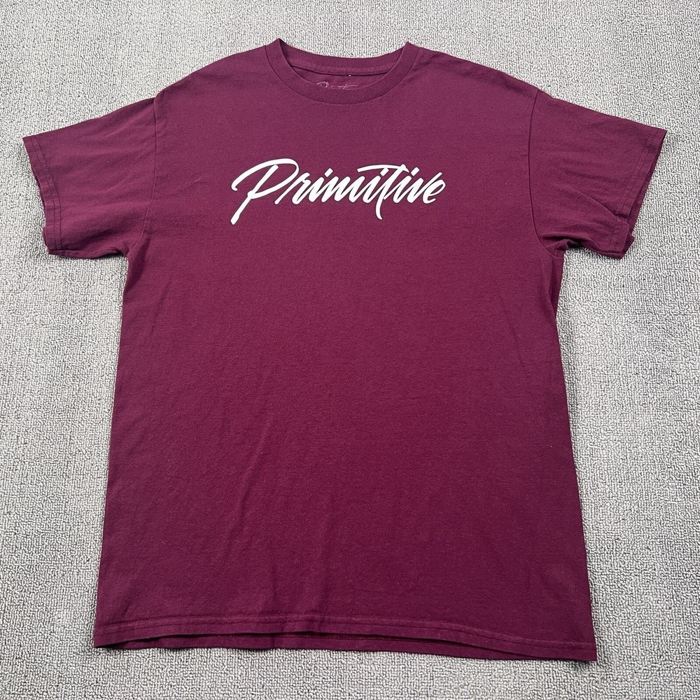 Primitive Apparel Shirt Adult Medium Red Short Sleeve Casual Outdoor Men's